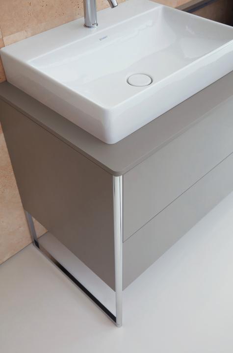 Actual product image Duravit Console XSQUARE 16x1400x550mm w Auss li Steingr sdm