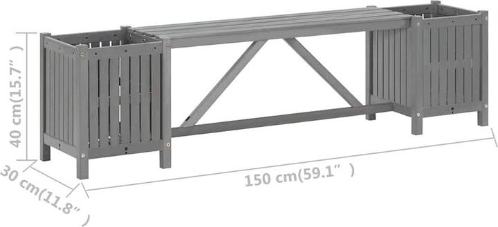 Produktbild vidaXL Gartenbank