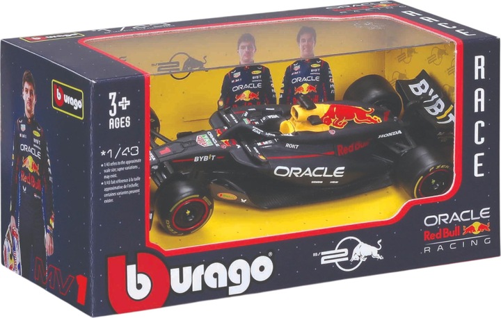 Productafbeelding Bburago Red Bull Max Verstappen 1:43 2024