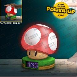 Actual product image Paladone Products Super Mario Mushroom Digital Alarm Clock