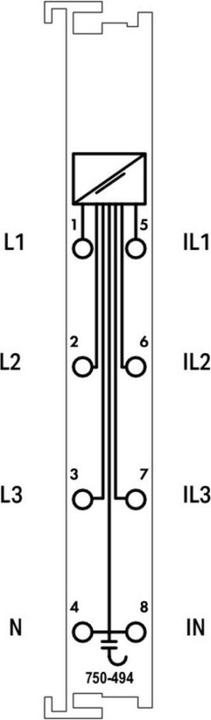 Actual product image Wago Power measurement terminal