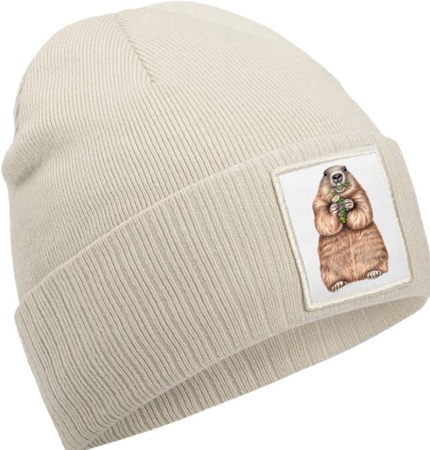 Image du produit Polypins Mütze Murmeltier sand beige (Taille unique)