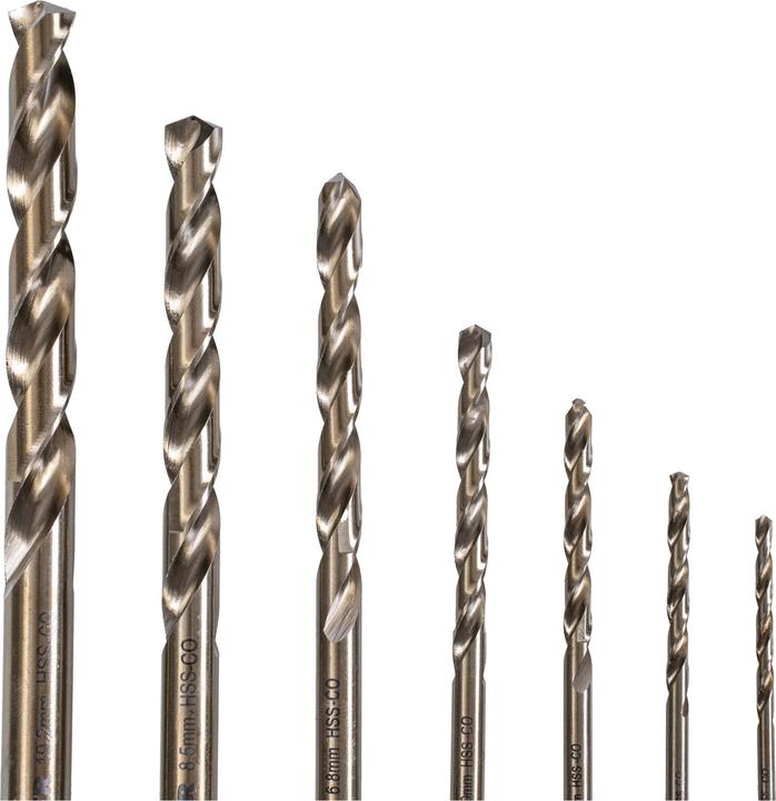 Produktbild Stier Maschinengewindebohrer-Satz HSSE Co5 M3-12 Form B 14-tlg.