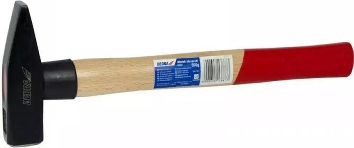Actual product image Dedra Metalworker's hammer with wooden handle 800g (13M404) (800 g)