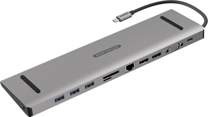 Productafbeelding Sitecom CN 389 Multiport Pro Dock (USB-C, 10 Havens)
