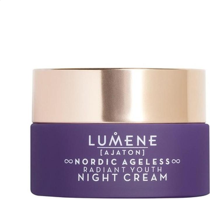 Actual product image Lumene Ajaton Radiant Youth Night Cream Rejuvenating Anti Aging Moisturizer 50ml (1700 ml, Night cream)