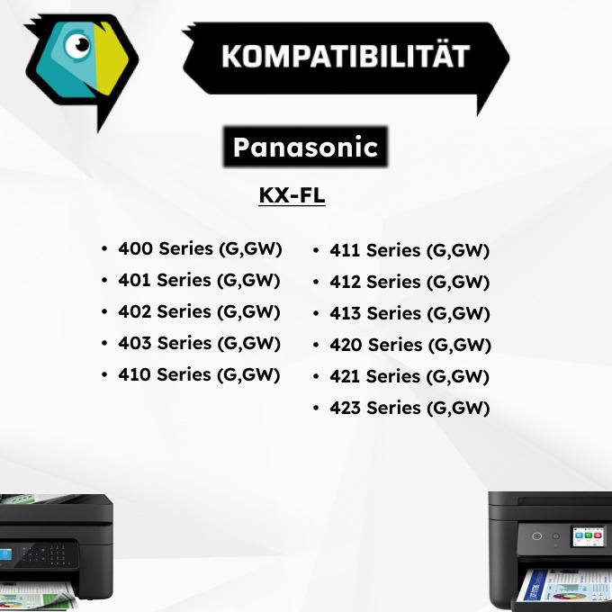 Thumbnail - Inkadoo, Toner, Toner kompatibel zu Panasonic FAT88X Toner, schwarz Schwarz (BK)