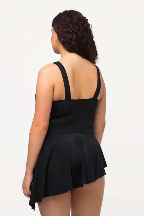 Produktbild Ulla Popken Badekleid, Drapierung, Softcups, integrierter Badeanzug (56)