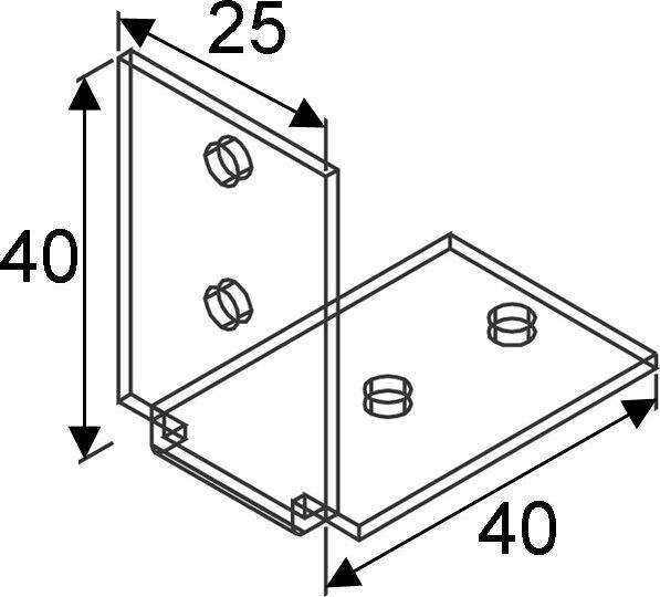 Image du produit Werkstarck Equerre de fixation