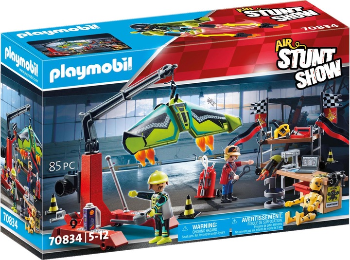 Produktbild Playmobil Air Stuntshow - Servicestation (70834, Playmobil Stuntshow)