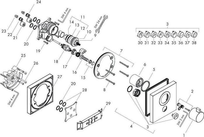 Produktbild hansgrohe ShowerSelect Chrom
