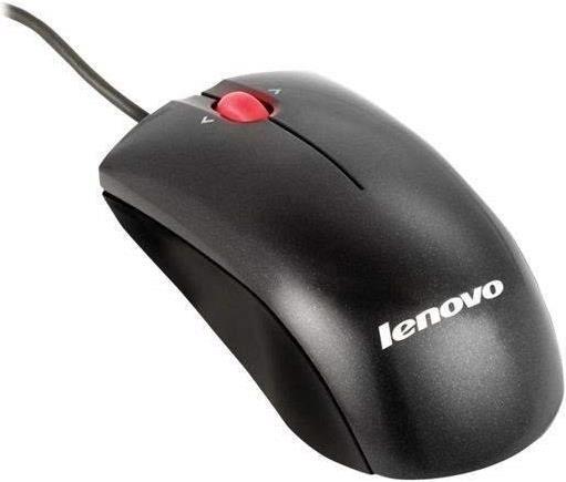 Actual product image Lenovo optical wheel mouse (Cable)
