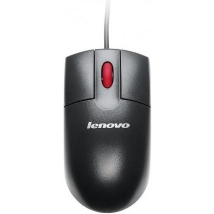 Thumbnail - Lenovo Optical Wheel Mouse (Kabelgebunden), Maus, Schwarz