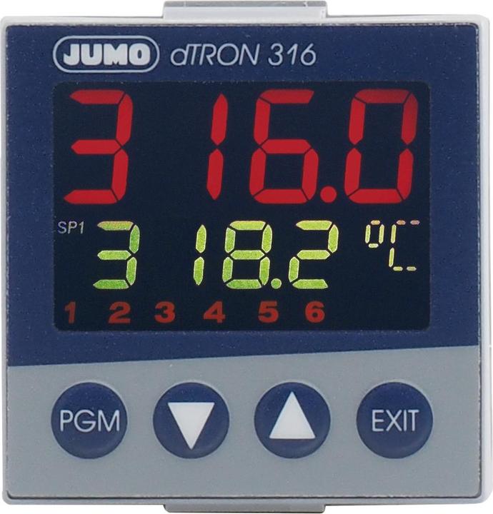 Actual product image Jumo 703041/181-000-23/00 Compact controller with programme function, (48x 703041181000230