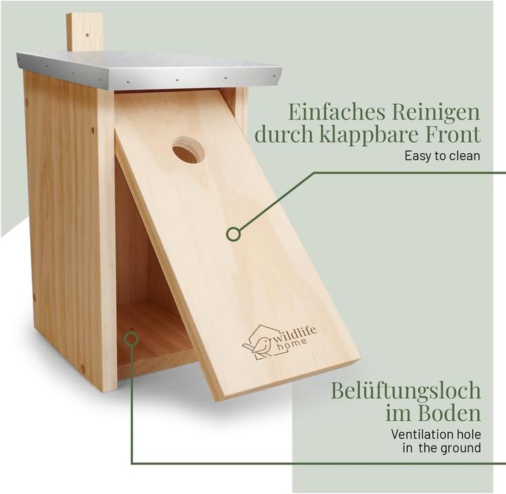 Actual product image Wildlife home Nistkasten für Blaumeisen & Co.
