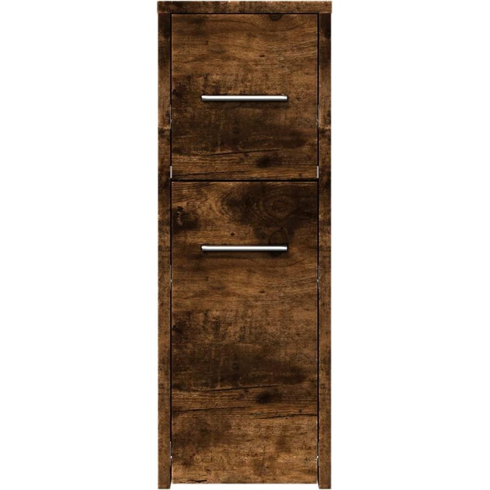 Thumbnail - VidaXL, Badezimmerschrank, Badschrank Schmal mit Rollen