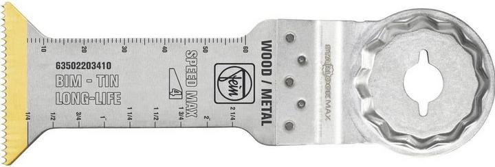 Produktbild Fein E-Cut Bi-Metall Sägeblatt mit TiN-Beschichtung 1Stk - 63502203410