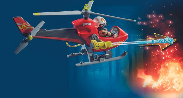 Immagine prodotto Playmobil Elicottero dei vigili del fuoco (71195, Playmobil Città d'azione)