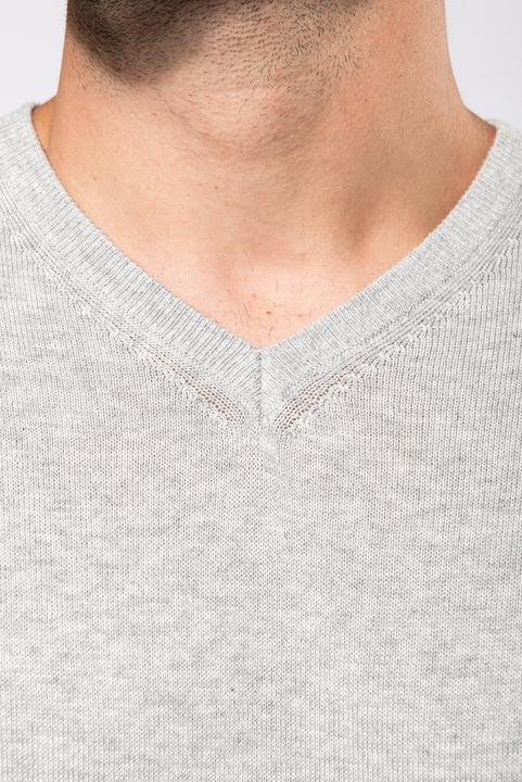 Actual product image Kariban Eco-friendly v-neck sweater (M)