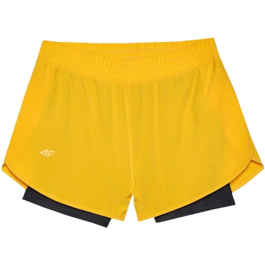 4F, Damen, Sporthose, Spodenki damskie FNK F497 pomarańczowe 4FWSS24TFSHF497 70S M (70), Orange, 70