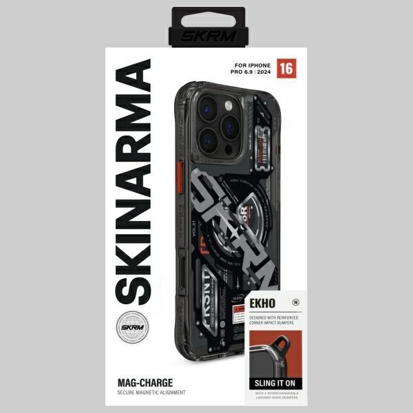Produktbild Skinarma case Ekho iPhone 16 Pro Max 6.9" Magnetic Charging black (Apple iPhone 16 Pro Max)