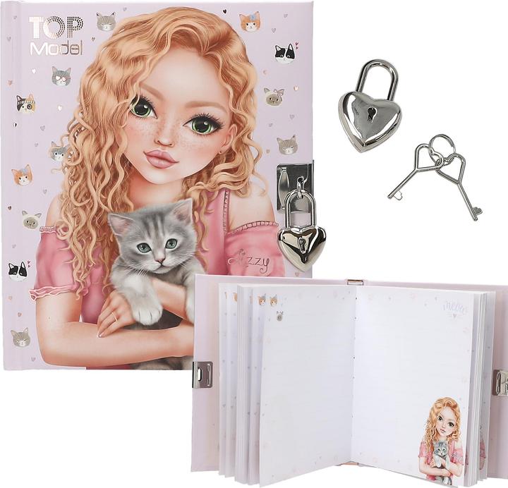 Image du produit Top Model Topmodel - TOPModel Kitty Diary KITTY and DOGGY - (413569) (À rayures, Couverture souple)