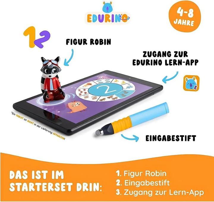 Actual product image Edurino Robin starter set (German)