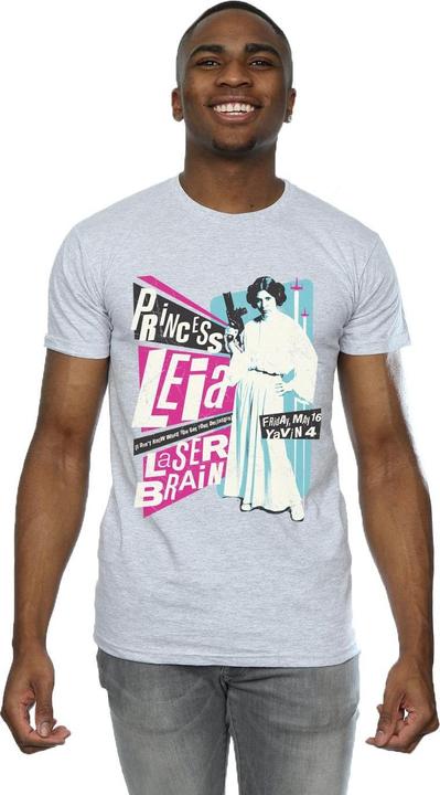 Produktbild Star Wars Princess Leia Rock Poster TShirt (XL)