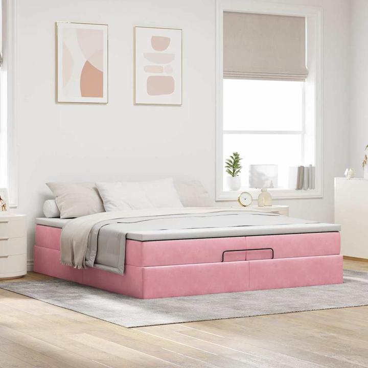 Produktbild vidaXL Ottoman-Bett (200 x 200 cm)