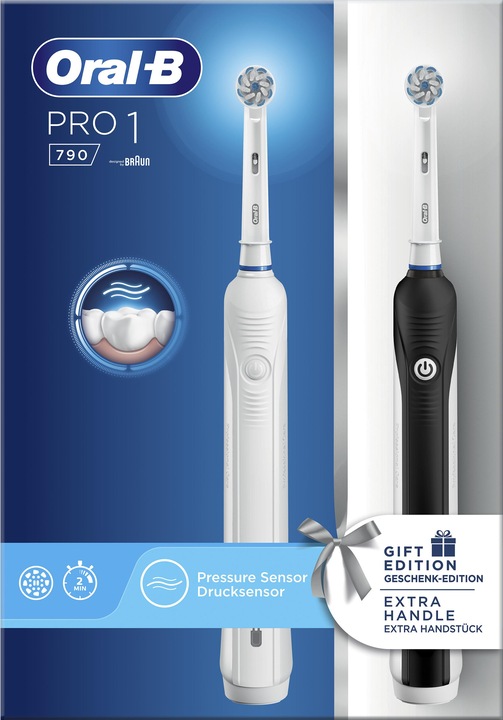 Actual product image Oral-B PRO 1 790 Duo (Oscillating toothbrush)