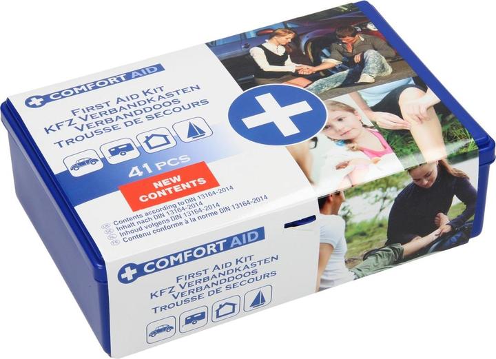 Immagine prodotto Fs-Star Kit di pronto soccorso per auto 41 pezzi. (Cassetta di pronto soccorso)