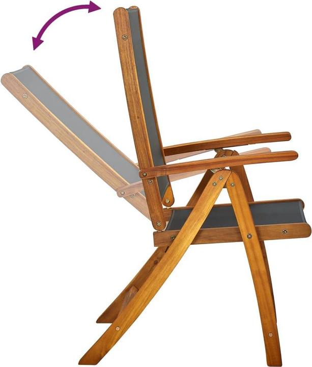 Produktbild vidaXL Garten-Essstuhl