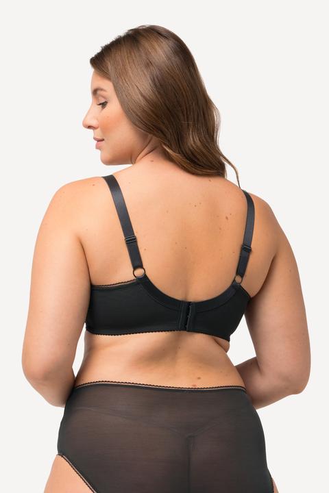 Immagine prodotto Ulla Popken Slip midi di mesh con pizzo floreale (50, 52)