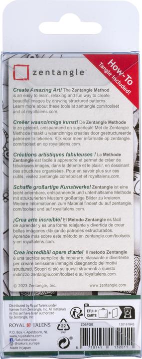 Image du produit Sakura Zentangle Pigma Micron Fineliner (Noir, 6x)