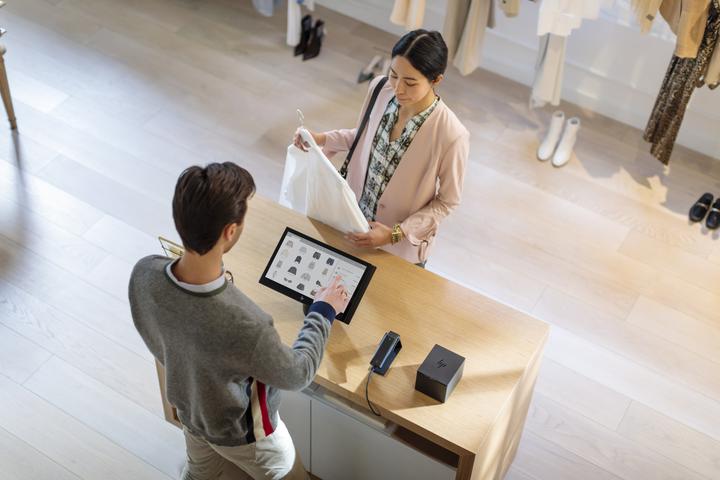 Actual product image HP Elitepos W Ser USB T Print (USB 2.0)