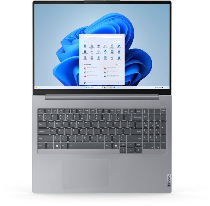 Image du produit Lenovo ThinkBook 16 Gen 7 (16", Intel Core Ultra 7 155H, 16 Go, 512 Go, DE)