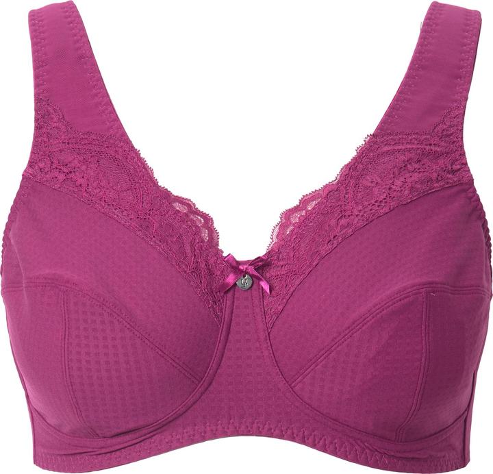 Produktbild Ulla Popken Entlastungs-BH, ohne Bügel, Spitze, Cup C - G (95 C)