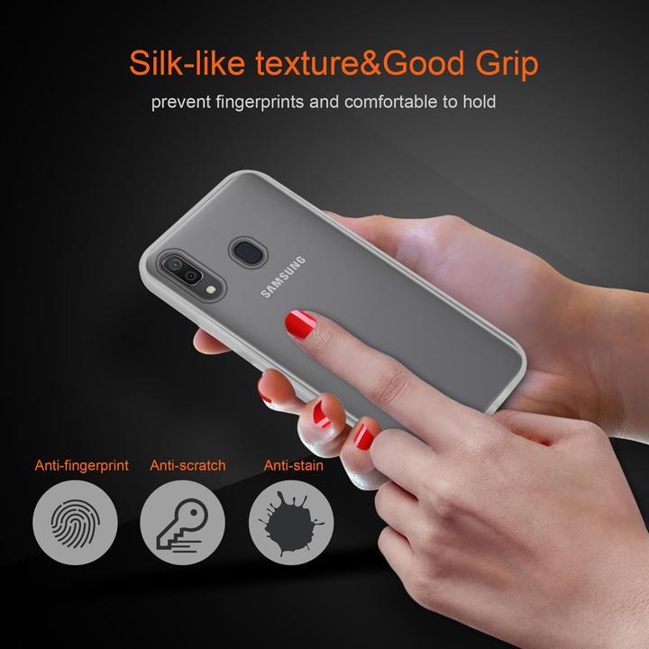 Image du produit Cadorabo Couverture mate hybride (Samsung Galaxy A20, Samsung Galaxy M10s, TCL A30)