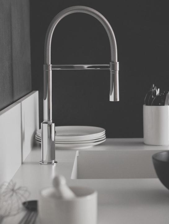 Produktbild Ideal Standard Küchenarmatur mit flexiblen Auslauf Ceralook chrom glänzend BC302AA