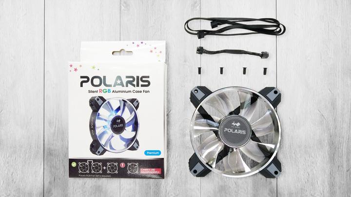 Produktbild In Win Polaris RGB Aluminium Twin Pack (120 mm, 2 x)