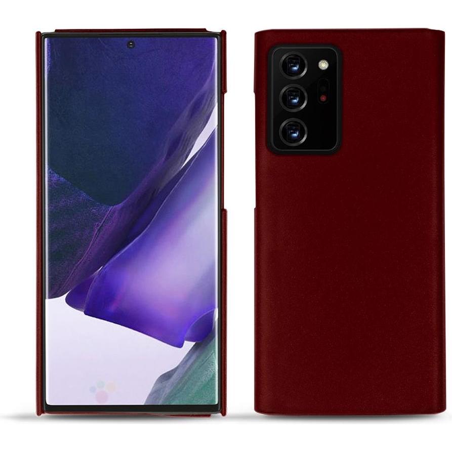 Noreve Lederschutzhülle (Samsung Galaxy Note 20 Ultra), Smartphone Hülle, Rot