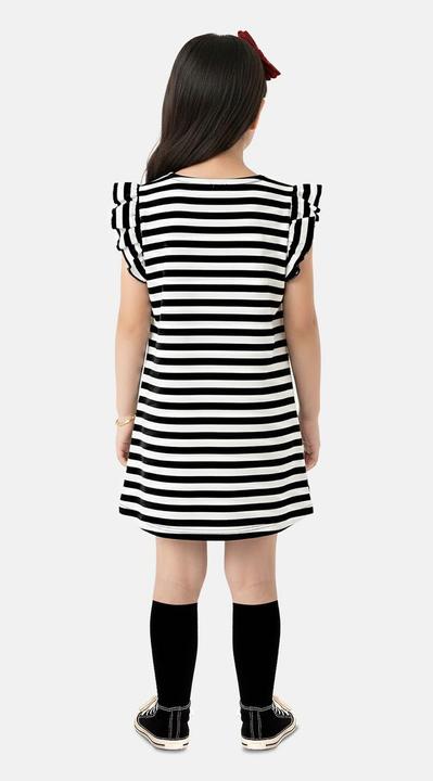 Image du produit Denokids 3D Flower Black & White Striped (110)