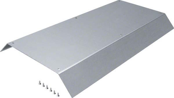 Actual product image Hager TEH AKB83000702 Blank cover 2-sided 800mm 45Â° made of sheet steel for floor trunking A