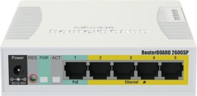 Immagine prodotto MikroTik RB260GSP (5 Porti)