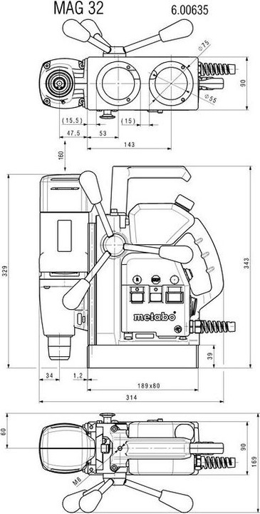 Produktbild Metabo MAG 32