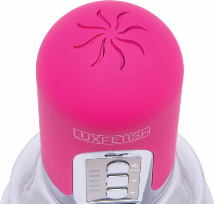 Immagine prodotto Lux Fetish Pompa per figa automatica ricaricabile a 4 funzioni con morsetto per il clitoride