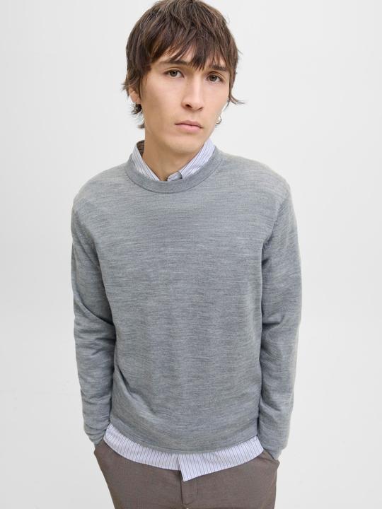 Produktbild Jack & Jones Einfarbig Strickpullover Strickpullover (M)