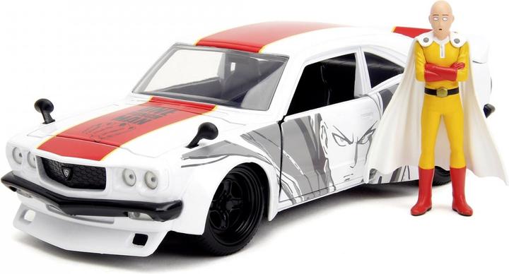 Actual product image Jada One Punch Man 1974 Mazda RX-3 1:24