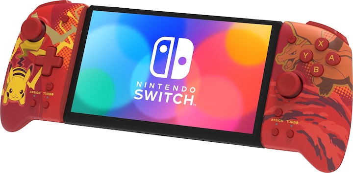 Actual product image HORI Split Pad Pro - Pikachu + Glurak (Switch OLED, Switch)