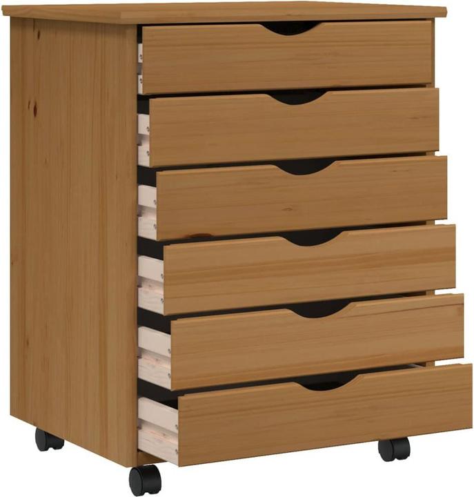 Actual product image vidaXL Rollschrank (53 x 39 x 65.50 cm)